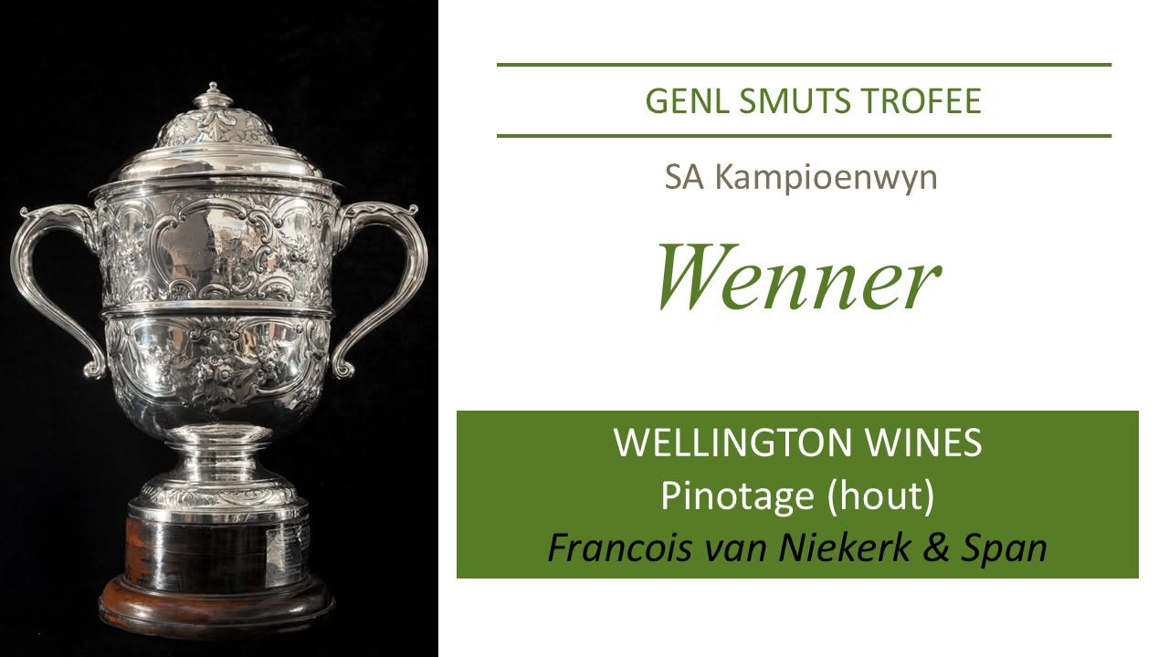SA Jongwynskou 2026, SA Young Wine Show 2026, General Smuts Trophy 2026, SA Kampioenwyn, Wellington Wines, best Pinotage, A.I. Perold Trophy